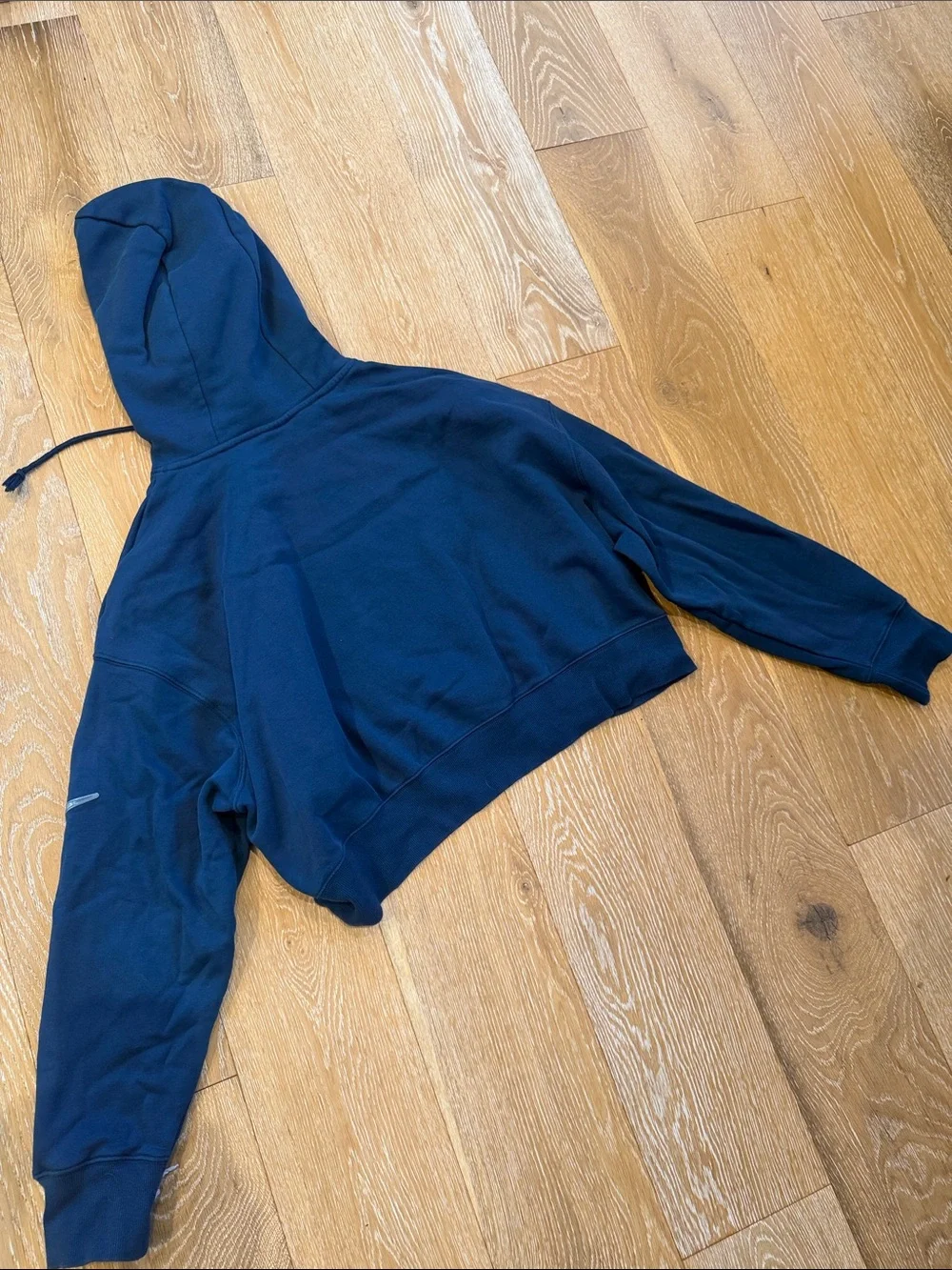 Nike Swoosh Crop Hoodie Sweatshirt Size XL